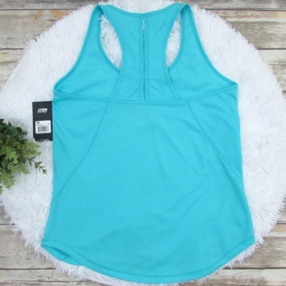 Marika Tek Mesh Cutout Racerback Active Tank Top - Picture 6 of 16